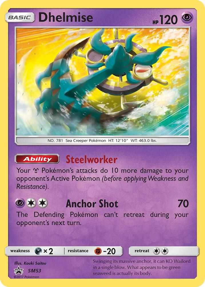 Dhelmise SM53 card from SM Promos