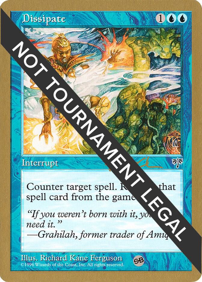 Dissipate - 1997 Paul McCabe (MIR) (SB) card from World Championship Decks