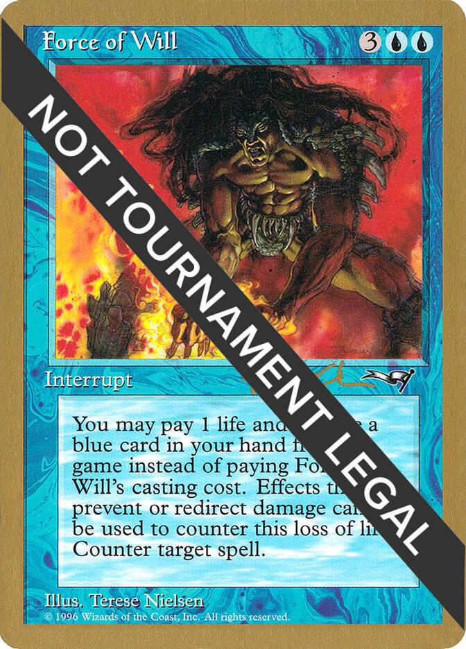 Force of Will - 1997 Paul McCabe (ALL) card from World Championship Decks