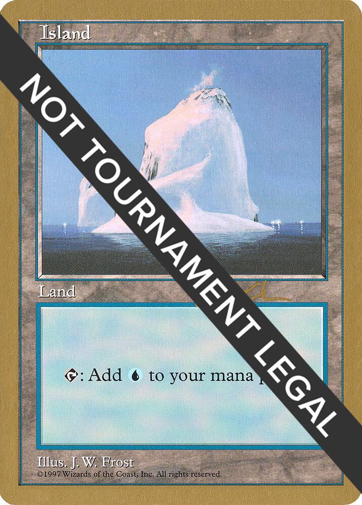 Island (428) - 1997 Paul McCabe (5ED) card from World Championship Decks