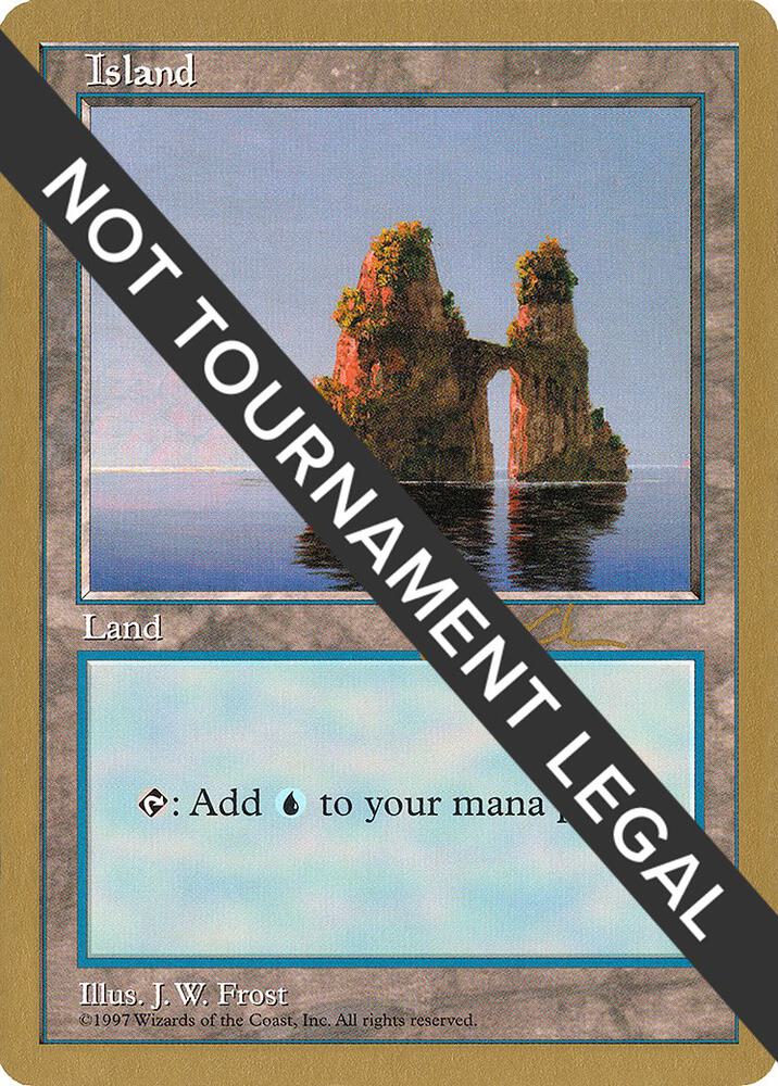 Island (427) - 1997 Paul McCabe (5ED) card from World Championship Decks