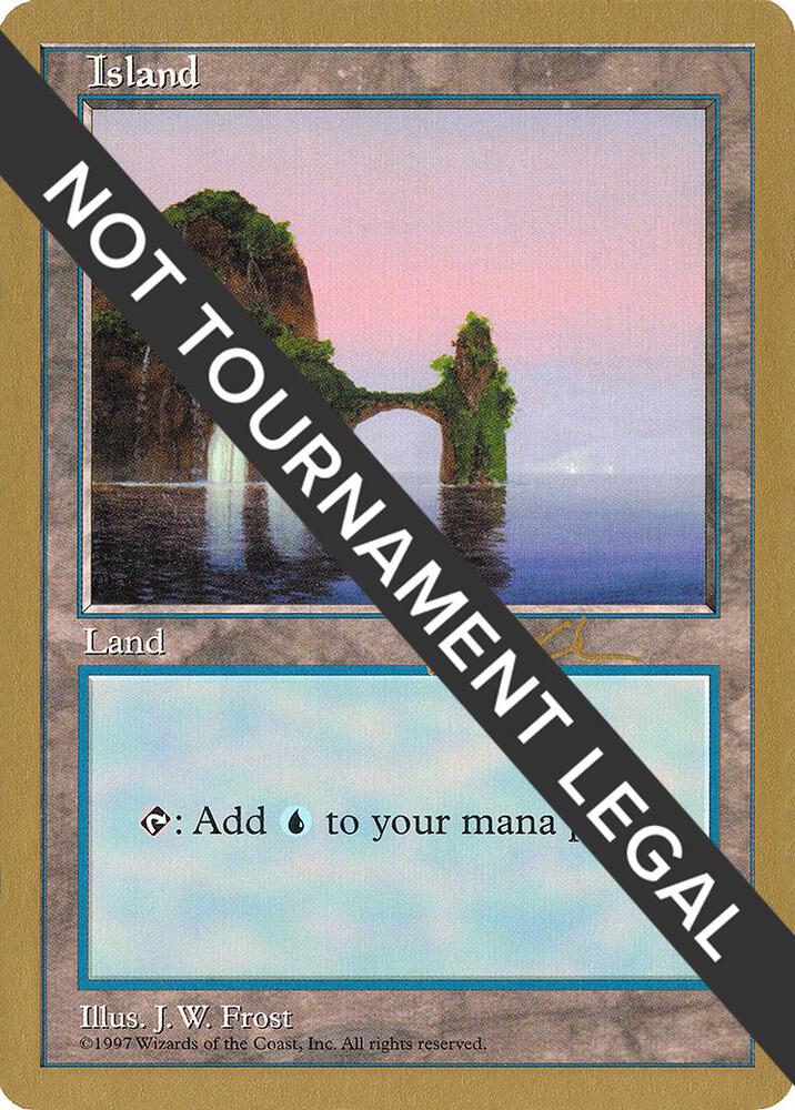 Island (425) - 1997 Paul McCabe (5ED) card from World Championship Decks