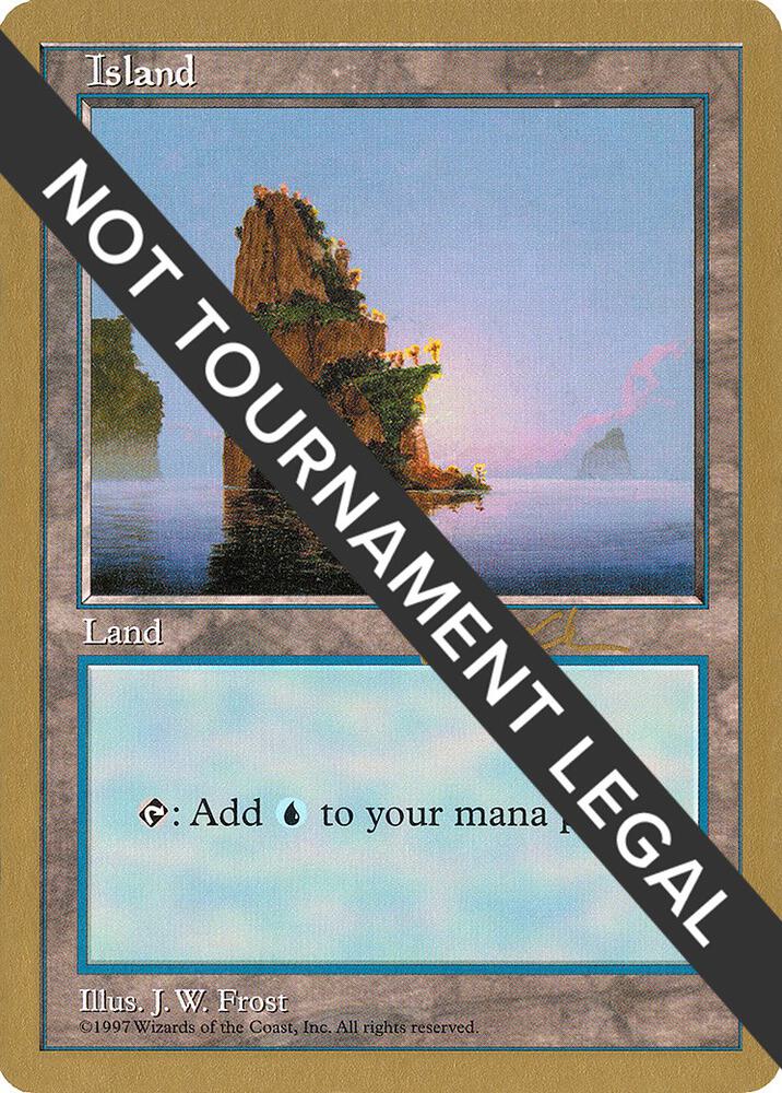 Island (426) - 1997 Paul McCabe (5ED) card from World Championship Decks