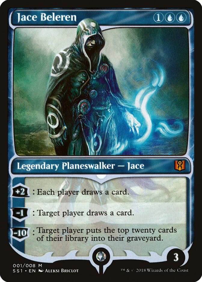 Jace Beleren 1 card from Signature Spellbook: Jace