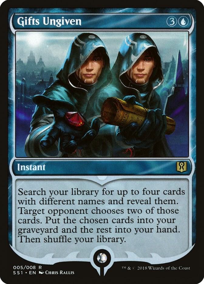 Gifts Ungiven 5 card from Signature Spellbook: Jace