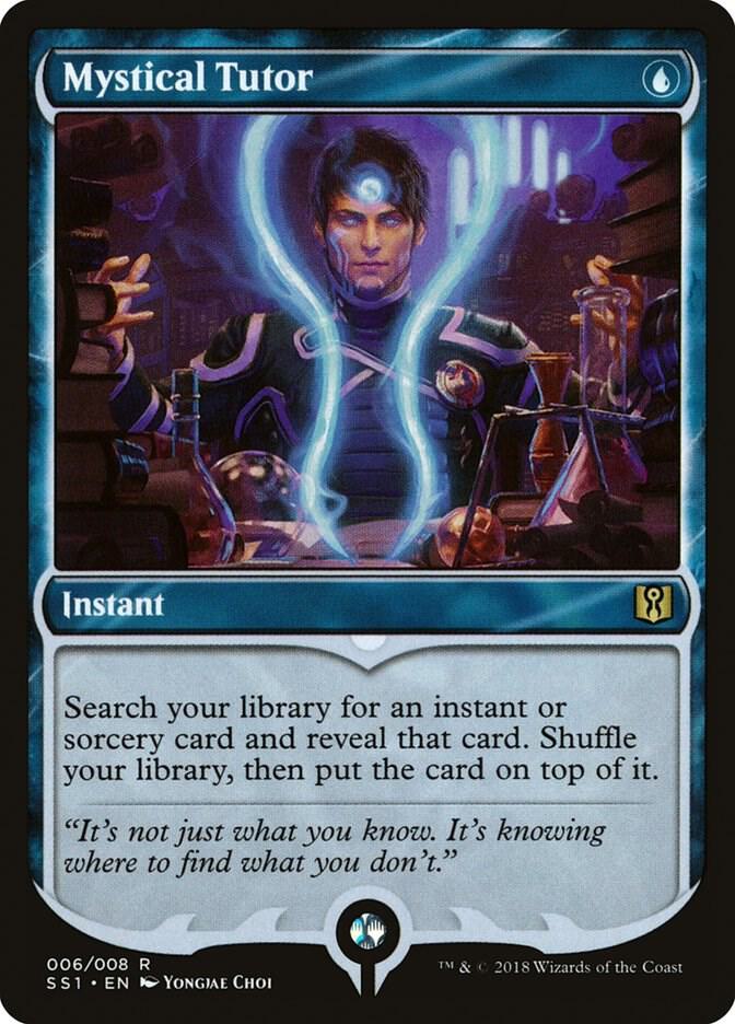 Mystical Tutor 6 card from Signature Spellbook: Jace