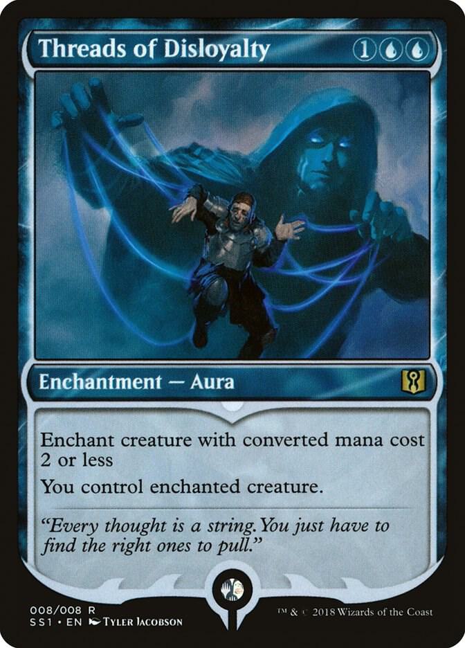 Threads of Disloyalty 8 card from Signature Spellbook: Jace