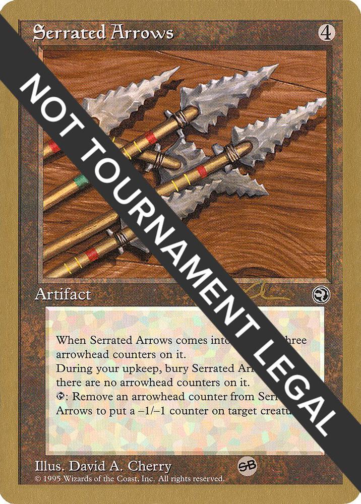 Serrated Arrows - 1997 Paul McCabe (HML) (SB) card from World Championship Decks