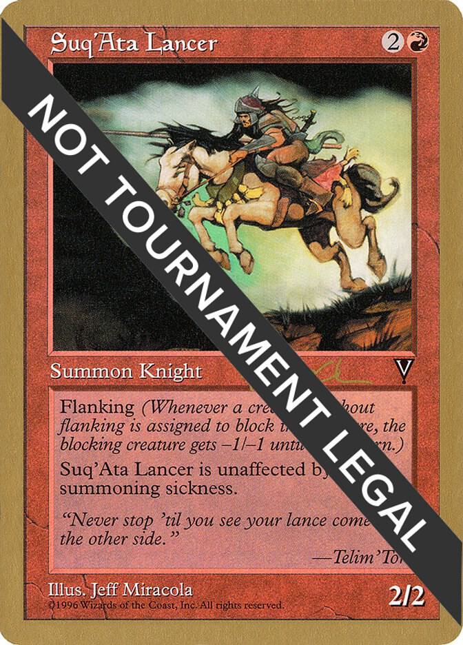 Suq'Ata Lancer - 1997 Paul McCabe (VIS) card from World Championship Decks