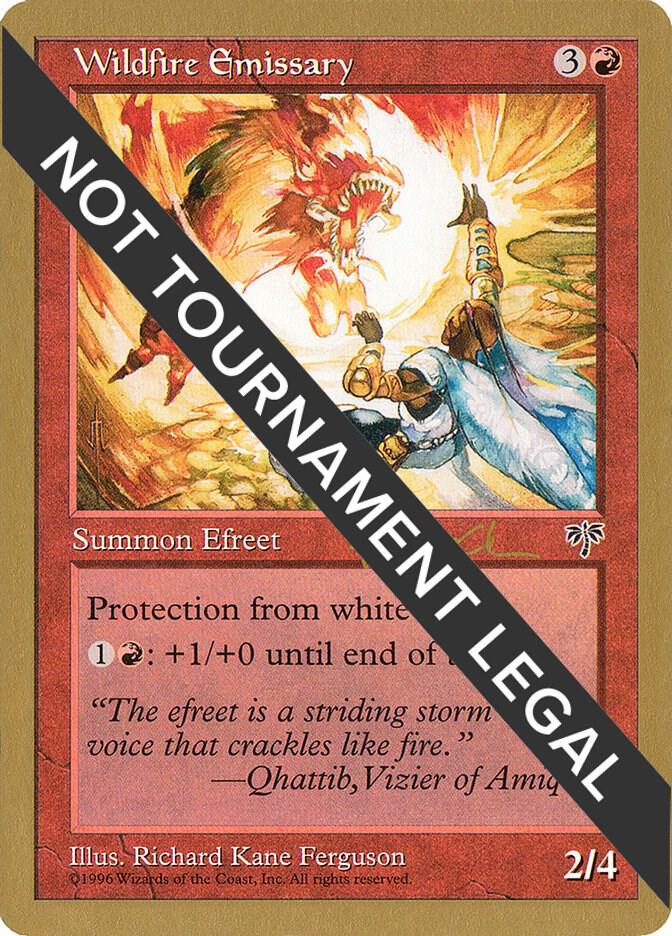 Wildfire Emissary - 1997 Paul McCabe (MIR) card from World Championship Decks