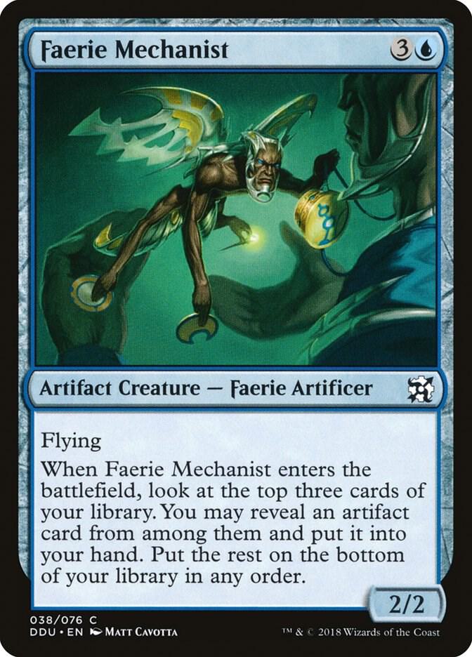 Faerie Mechanist 38 card from Duel Decks: Elves vs. Inventors