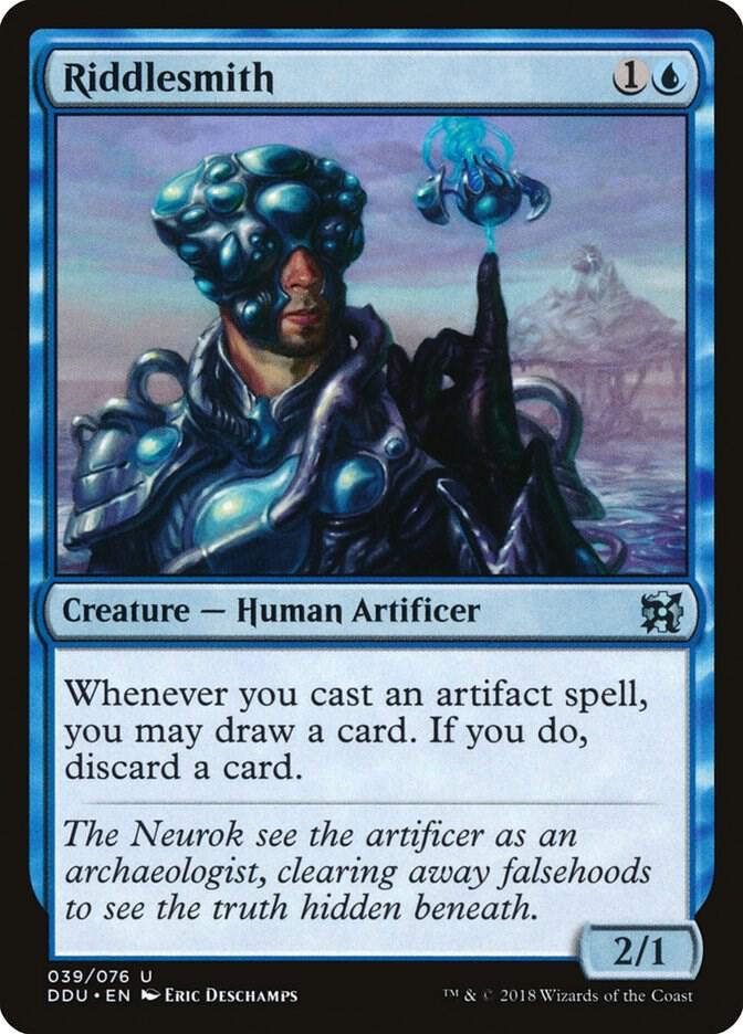 Riddlesmith 39 card from Duel Decks: Elves vs. Inventors