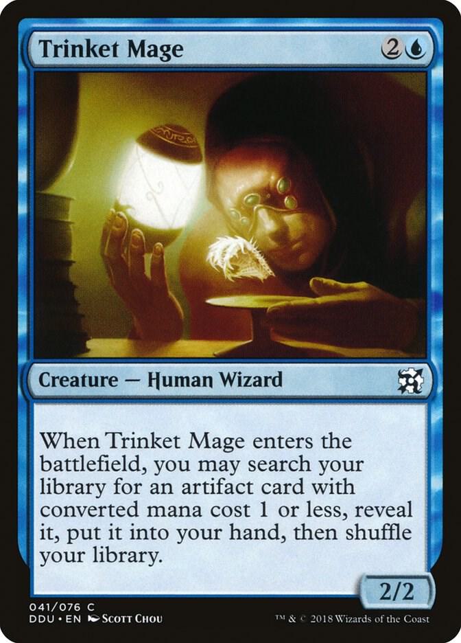 Trinket Mage 41 card from Duel Decks: Elves vs. Inventors