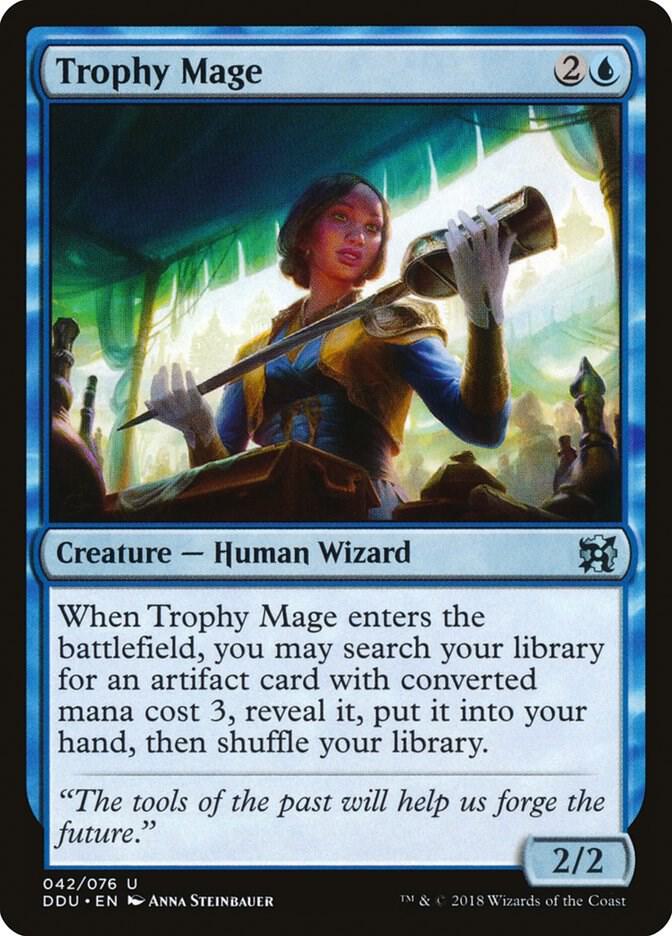 Trophy Mage 42 card from Duel Decks: Elves vs. Inventors