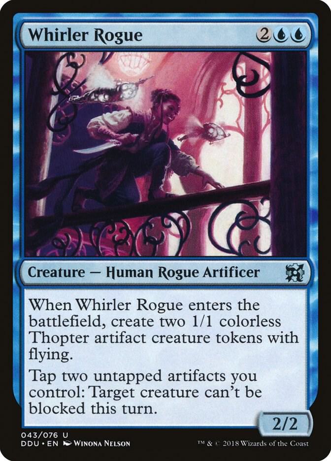 Whirler Rogue 43 card from Duel Decks: Elves vs. Inventors