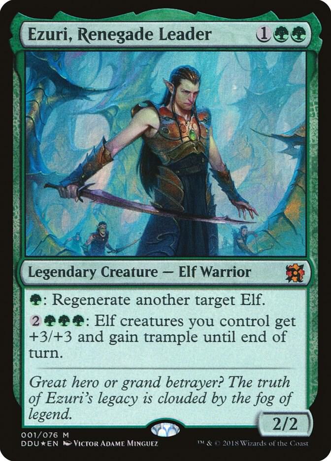 Ezuri, Renegade Leader 1 card from Duel Decks: Elves vs. Inventors