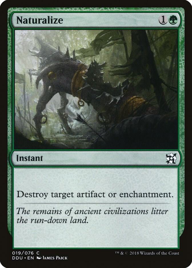 Naturalize 19 card from Duel Decks: Elves vs. Inventors