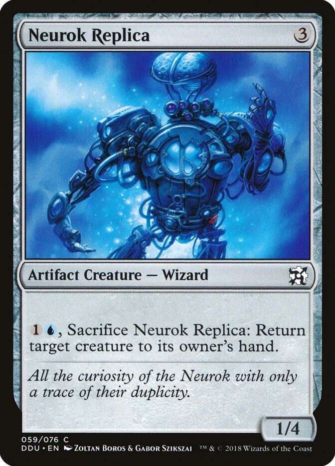 Neurok Replica 59 card from Duel Decks: Elves vs. Inventors
