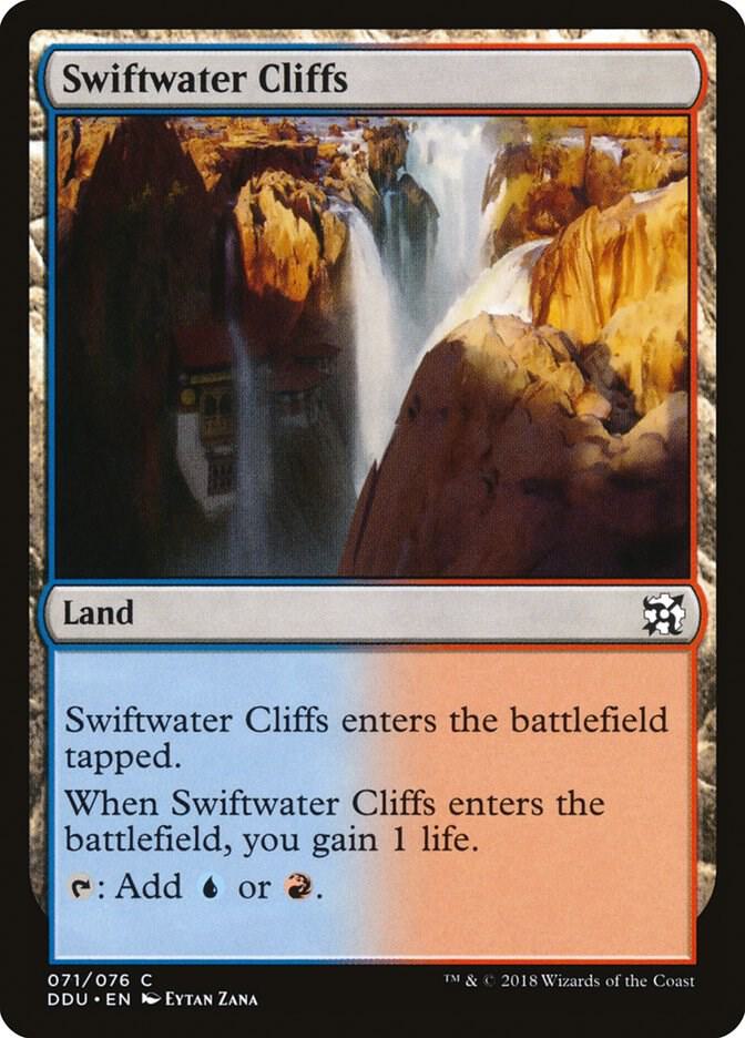 Swiftwater Cliffs 71 card from Duel Decks: Elves vs. Inventors