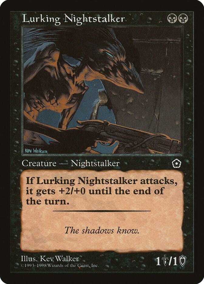 Lurking Nightstalker card from Portal Second Age