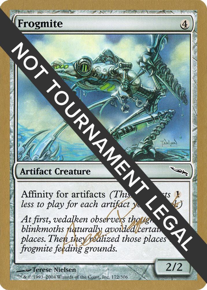 Frogmite - 2004 Aeo Paquette (MRD) card from World Championship Decks