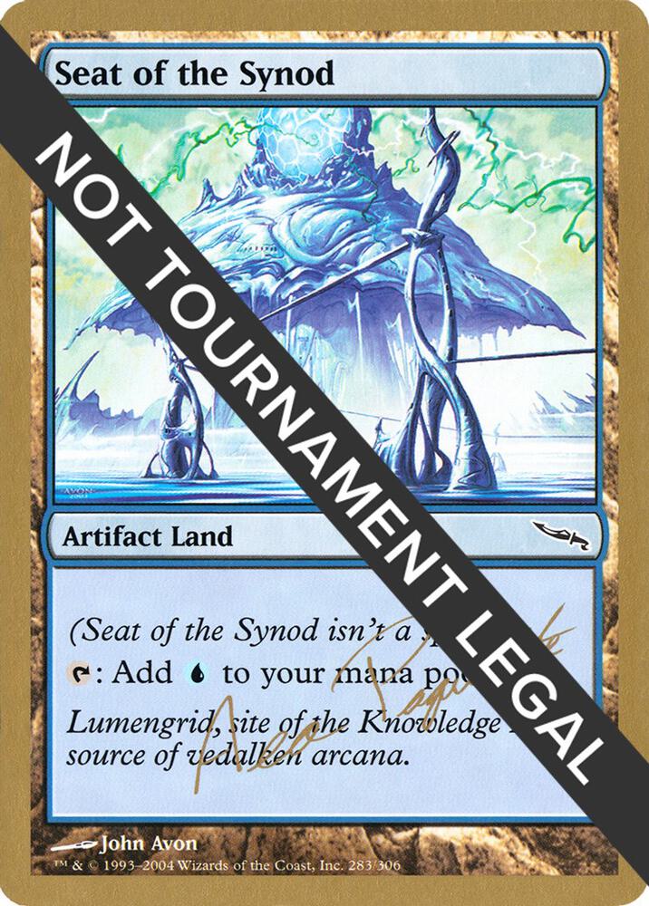 Seat of the Synod - 2004 Aeo Paquette (MRD) card from World Championship Decks