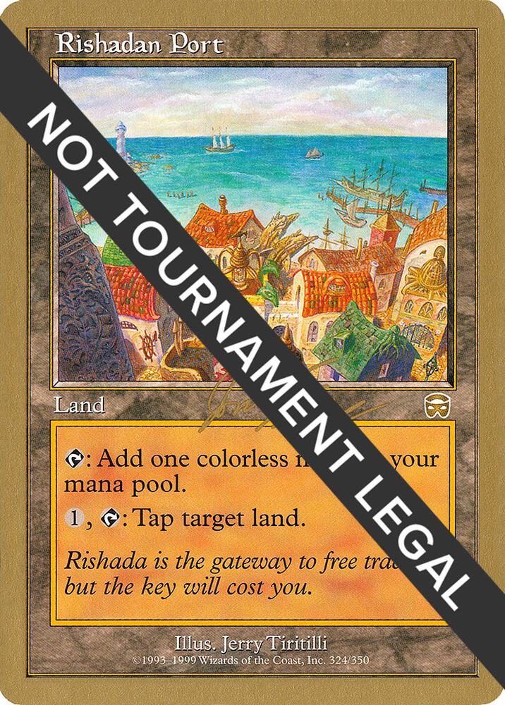 Rishadan Port - 2000 Jon Finkel (MMQ) card from World Championship Decks