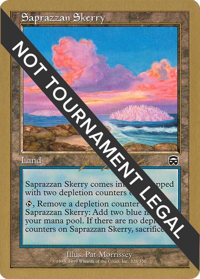 Saprazzan Skerry - 2000 Jon Finkel (MMQ) card from World Championship Decks