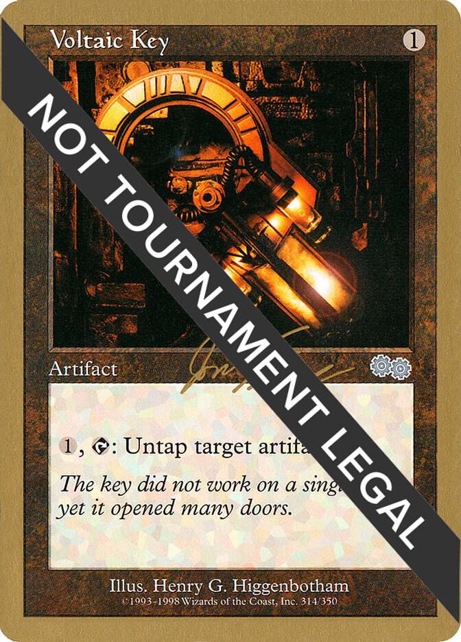 Voltaic Key - 2000 Jon Finkel (USG) card from World Championship Decks