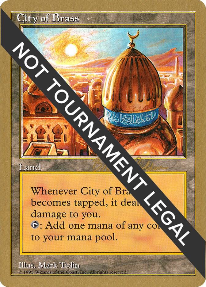 City of Brass - 1998 Brian Selden [CHR] card from World Championship Decks
