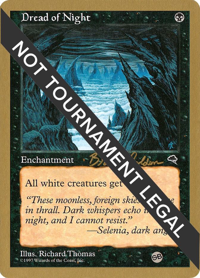 Dread of Night - 1998 Brian Selden (TMP) (SB) card from World Championship Decks