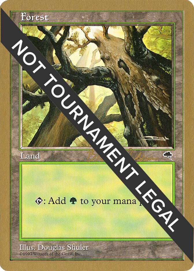 Forest (Skyward) - 1998 Brian Selden (TMP) card from World Championship Decks