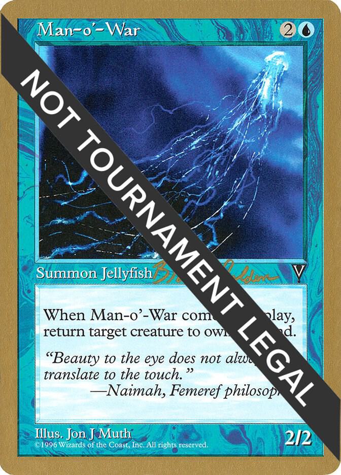 Man-o'-War - 1998 Brian Selden (VIS) card from World Championship Decks