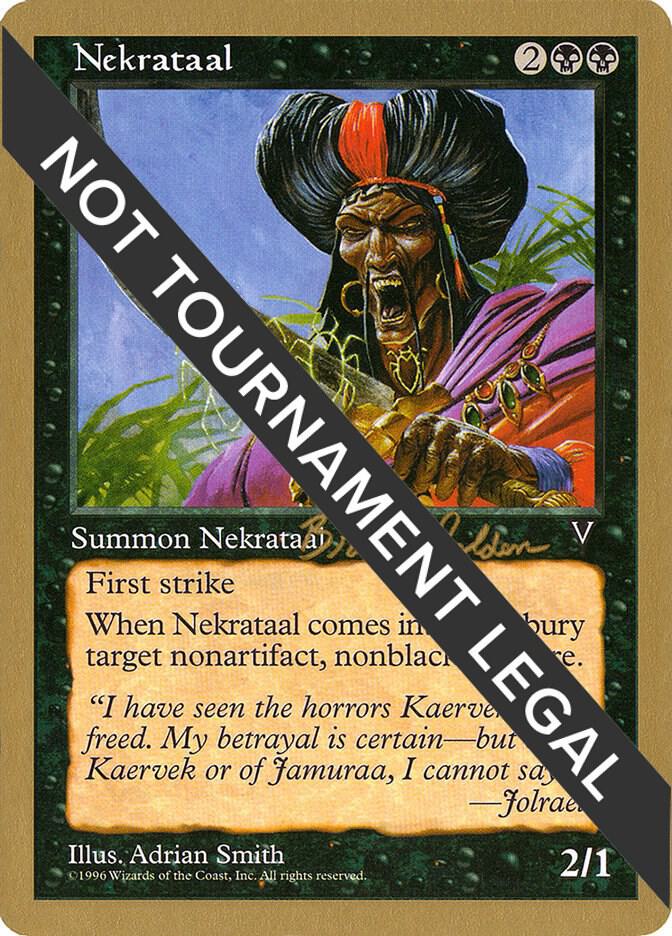 Nekrataal - 1998 Brian Selden (VIS) card from World Championship Decks