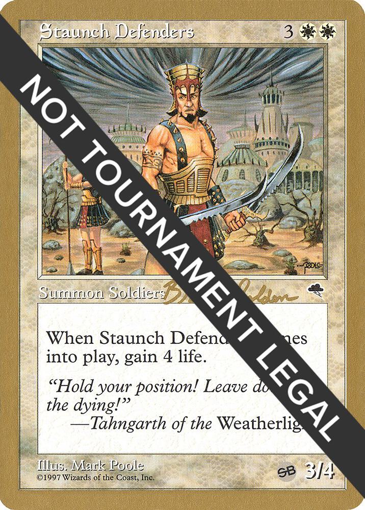 Staunch Defenders - 1998 Brian Selden (TMP) (SB) card from World Championship Decks