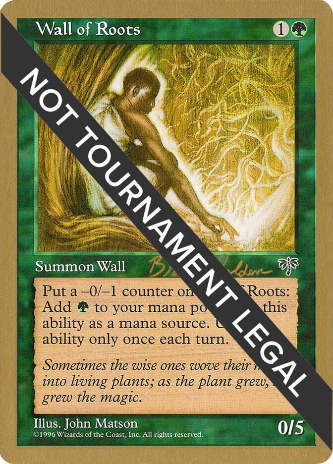 Wall of Roots - 1998 Brian Selden (MIR) card from World Championship Decks
