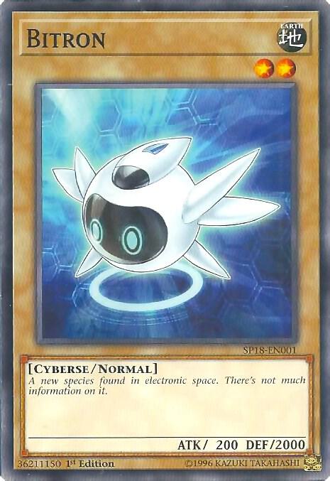 Bitron SP18-EN001 card from Star Pack VRAINS