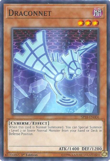 Draconnet SP18-EN006 card from Star Pack VRAINS