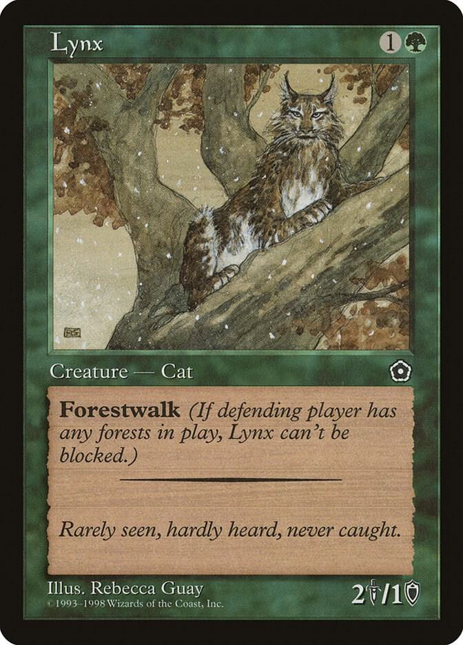 Lynx card from Portal Second Age