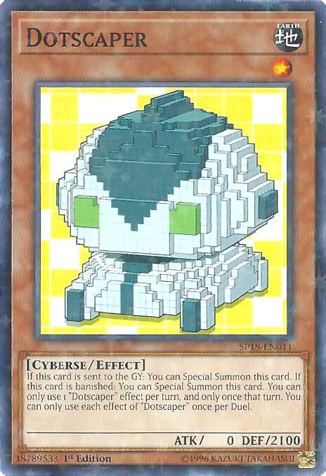 Dotscaper (Starfoil) SP18-EN011 card from Star Pack VRAINS