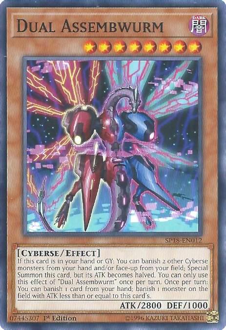 Dual Assembwurm SP18-EN012 card from Star Pack VRAINS