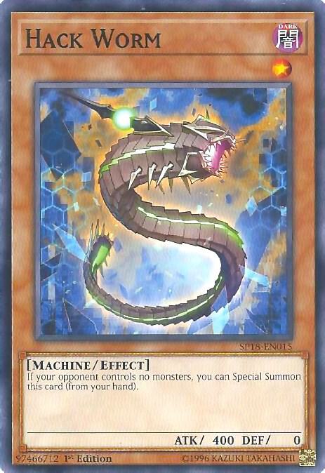 Hack Worm SP18-EN015 card from Star Pack VRAINS