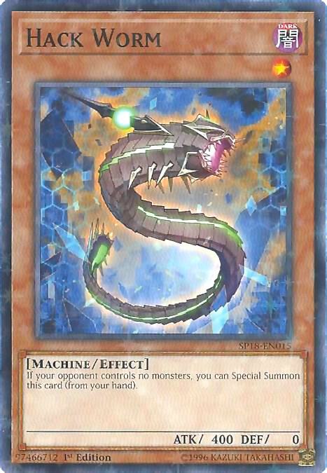 Hack Worm (Starfoil) SP18-EN015 card from Star Pack VRAINS