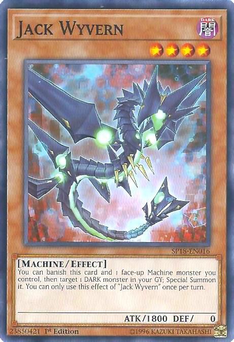 Jack Wyvern SP18-EN016 card from Star Pack VRAINS