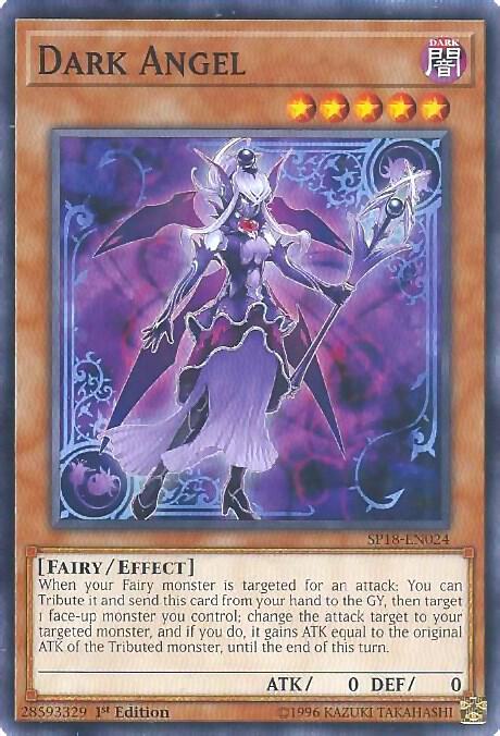 Dark Angel SP18-EN024 card from Star Pack VRAINS