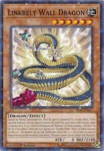 Linkbelt Wall Dragon (Starfoil) SP18-EN027 card from Star Pack VRAINS
