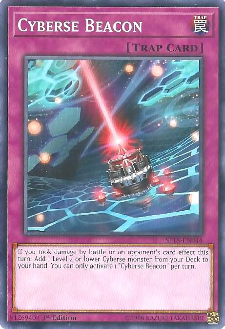 Cyberse Beacon SP18-EN044 card from Star Pack VRAINS