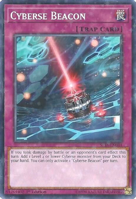 Cyberse Beacon (Starfoil) SP18-EN044 card from Star Pack VRAINS