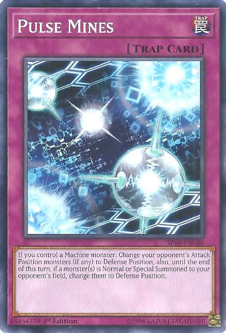 Pulse Mines SP18-EN046 card from Star Pack VRAINS