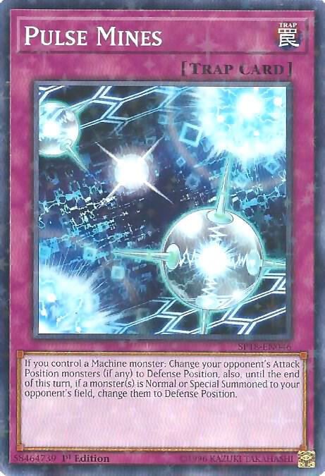 Pulse Mines (Starfoil) SP18-EN046 card from Star Pack VRAINS